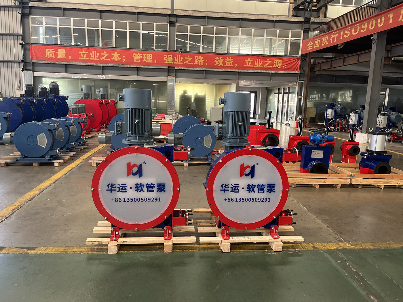 華運機械高壓礦用軟管泵發往老撾，硬核裝備助力東南亞礦業開發